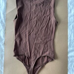 A&F Chocolate Brown Bodysuit XS